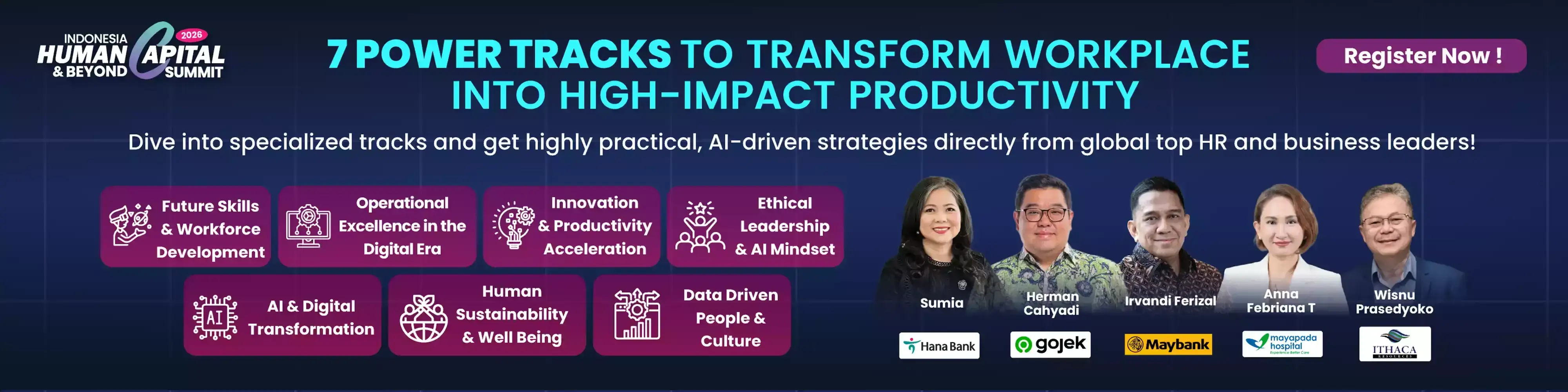 Indonesia Human Capital and Beyond Summit Power Tracks
