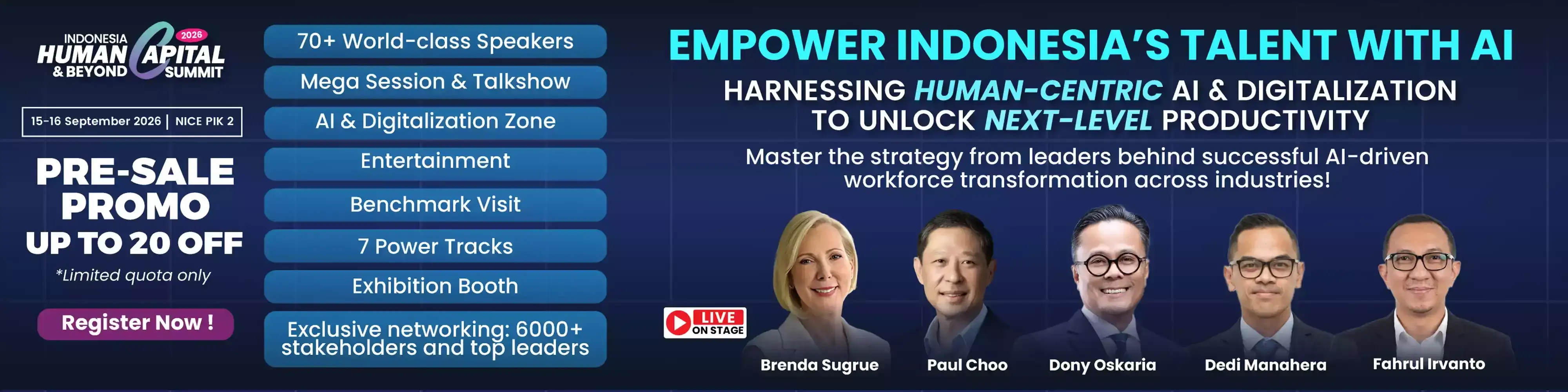 Indonesia Human Capital and Beyond Summit 2026