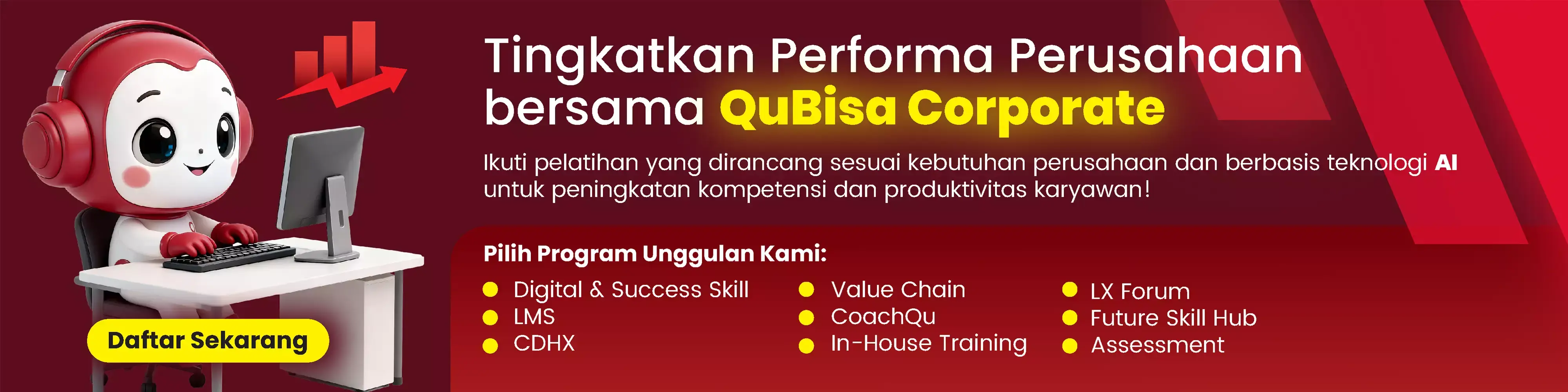 Tingkatkan Performa Perusahaan Anda bersama QuBisa Corporate
