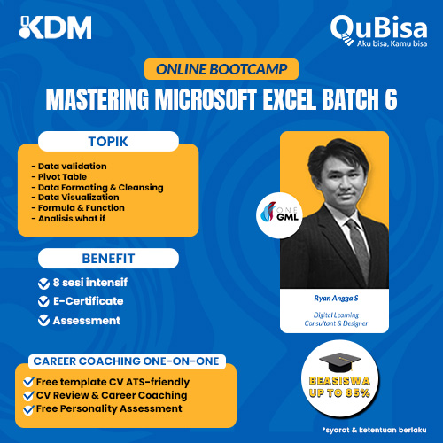 Mastering microsoft excel accelerated bootcamp batch 6 