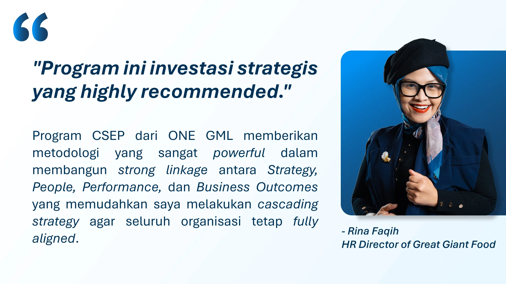 Testimony Rina Faqih